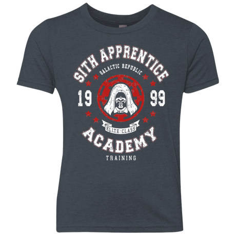 T-Shirts Vintage Navy / YXS Sith Appretince Academy 99 Youth Triblend T-Shirt