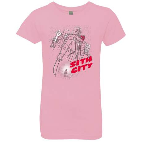 T-Shirts Light Pink / YXS Sith city Girls Premium T-Shirt