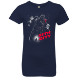 T-Shirts Midnight Navy / YXS Sith city Girls Premium T-Shirt