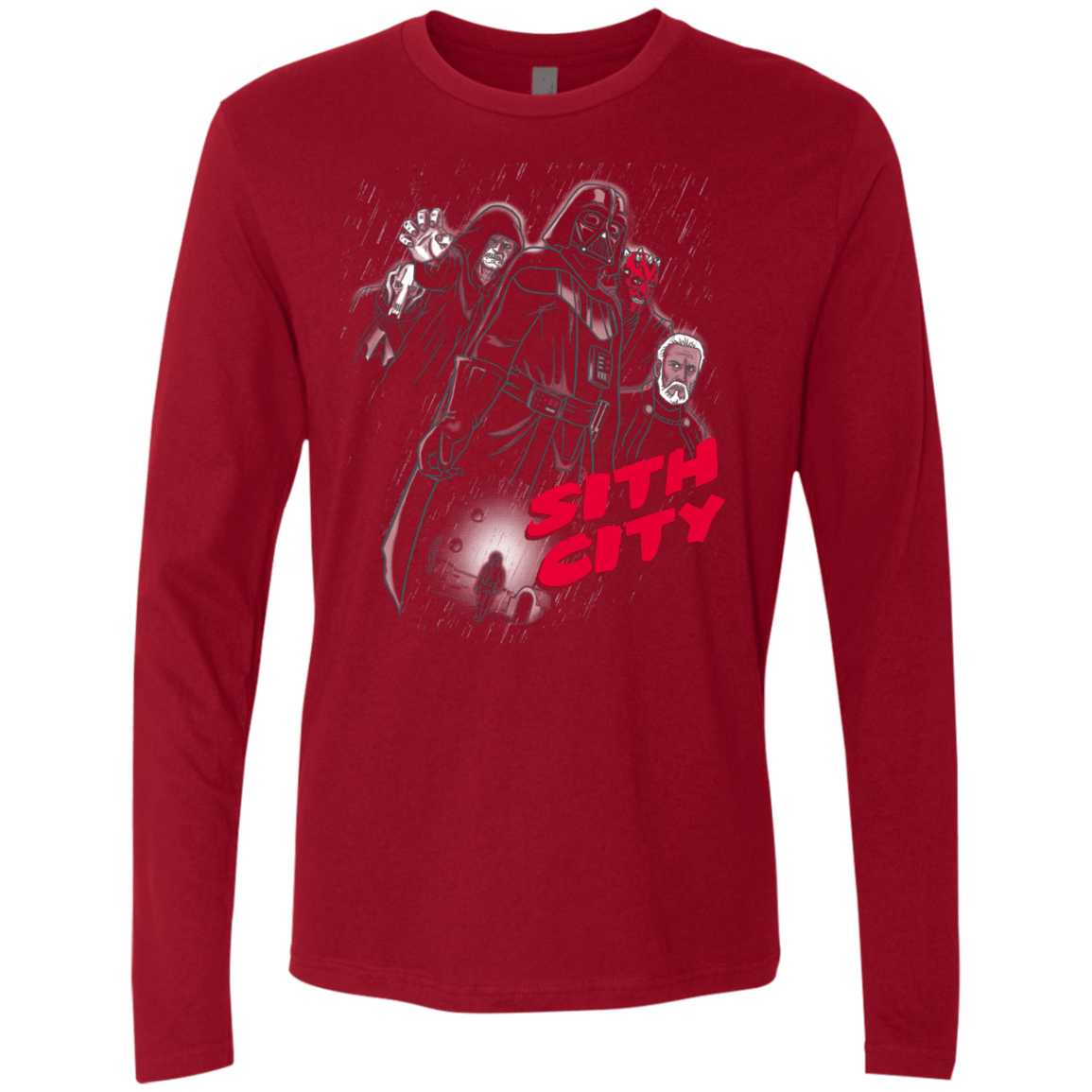 T-Shirts Cardinal / Small Sith city Men's Premium Long Sleeve