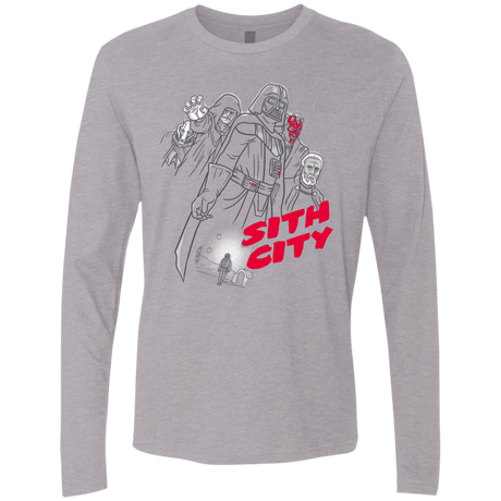 T-Shirts Heather Grey / Small Sith city Men's Premium Long Sleeve