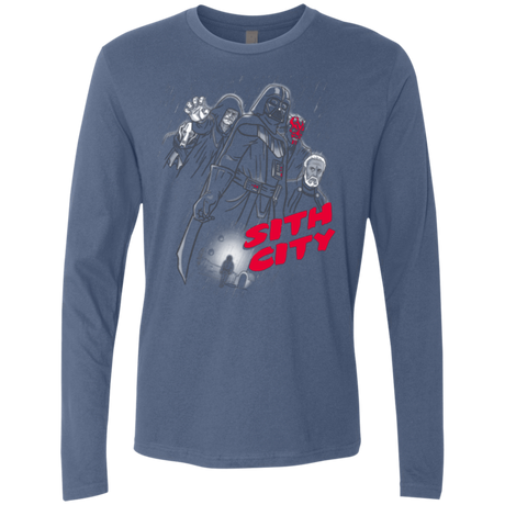 T-Shirts Indigo / Small Sith city Men's Premium Long Sleeve
