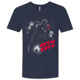 T-Shirts Midnight Navy / X-Small Sith city Men's Premium V-Neck