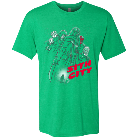 T-Shirts Envy / Small Sith city Men's Triblend T-Shirt