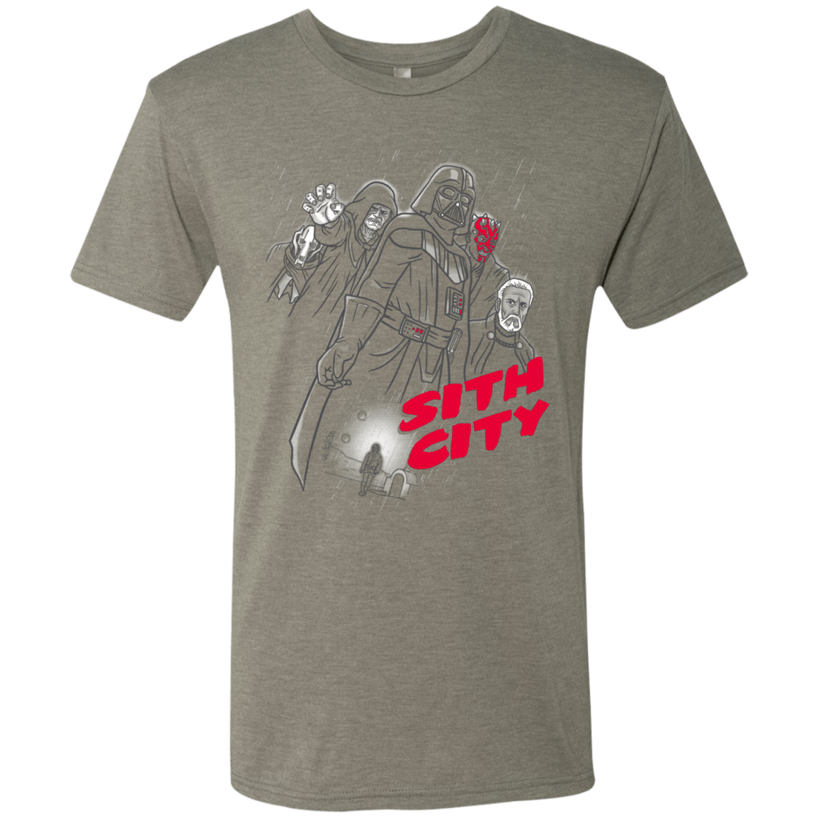 T-Shirts Venetian Grey / Small Sith city Men's Triblend T-Shirt