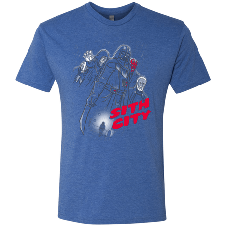 T-Shirts Vintage Royal / Small Sith city Men's Triblend T-Shirt
