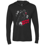 T-Shirts Vintage Black / X-Small Sith city Triblend Long Sleeve Hoodie Tee