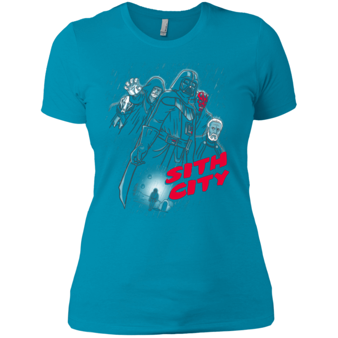 T-Shirts Turquoise / X-Small Sith city Women's Premium T-Shirt