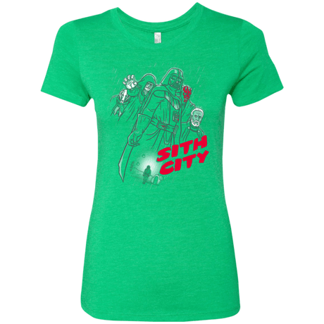 T-Shirts Envy / Small Sith city Women's Triblend T-Shirt