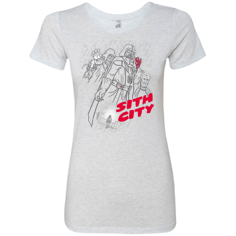 T-Shirts Heather White / Small Sith city Women's Triblend T-Shirt