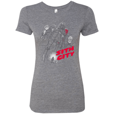 T-Shirts Premium Heather / Small Sith city Women's Triblend T-Shirt