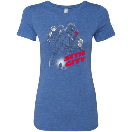 T-Shirts Vintage Royal / Small Sith city Women's Triblend T-Shirt