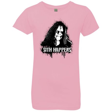 T-Shirts Light Pink / YXS Sith Happens Girls Premium T-Shirt