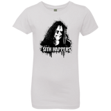 T-Shirts White / YXS Sith Happens Girls Premium T-Shirt