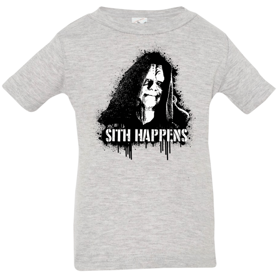 T-Shirts Heather Grey / 6 Months Sith Happens Infant Premium T-Shirt