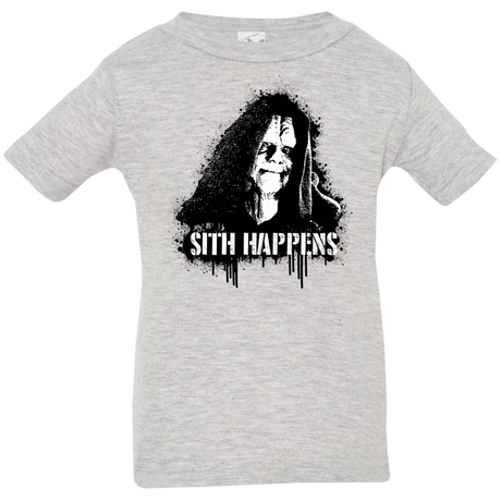 T-Shirts Heather Grey / 6 Months Sith Happens Infant Premium T-Shirt