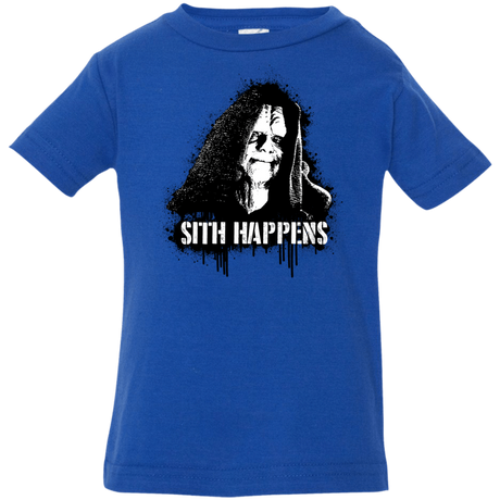 T-Shirts Royal / 6 Months Sith Happens Infant Premium T-Shirt