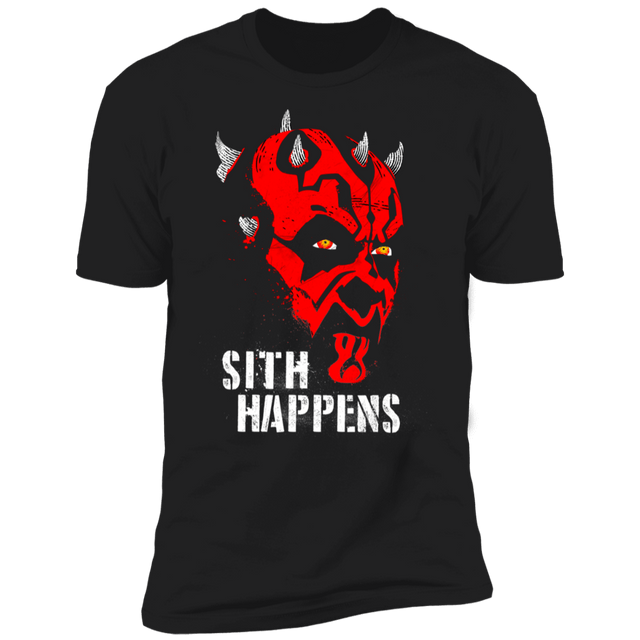 T-Shirts Black / X-Small Sith Happens Maul Men's Premium T-Shirt