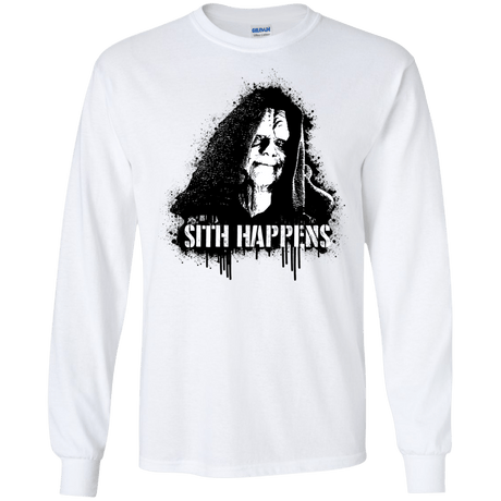 Sith Happens Men's Long Sleeve T-Shirt