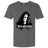 T-Shirts Heavy Metal / X-Small Sith Happens Men's Premium V-Neck