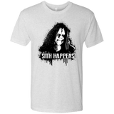 T-Shirts Heather White / S Sith Happens Men's Triblend T-Shirt