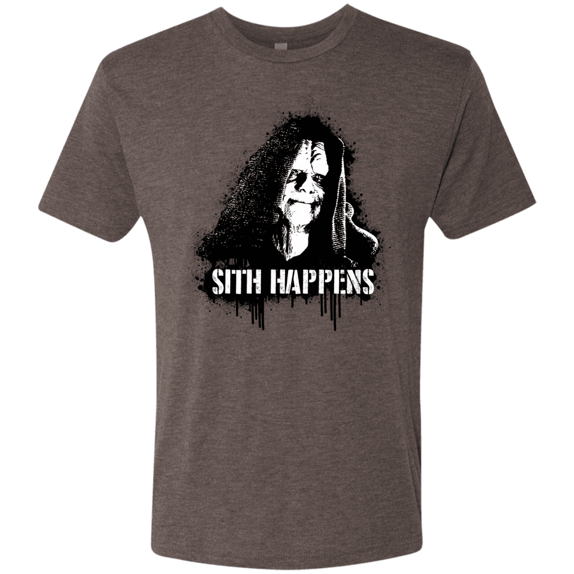 T-Shirts Macchiato / S Sith Happens Men's Triblend T-Shirt