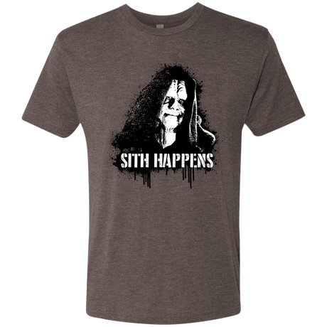 T-Shirts Macchiato / S Sith Happens Men's Triblend T-Shirt