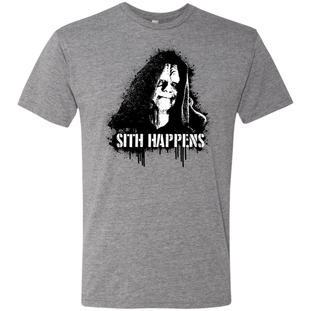 T-Shirts Premium Heather / S Sith Happens Men's Triblend T-Shirt