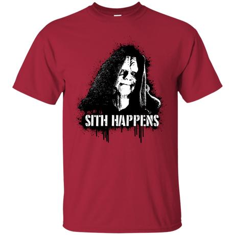 T-Shirts Cardinal / S Sith Happens T-Shirt