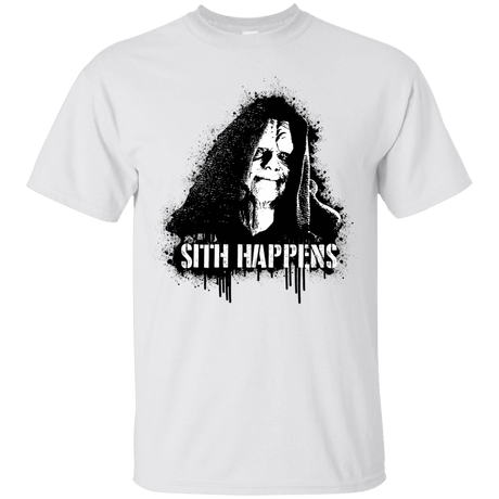 T-Shirts White / S Sith Happens T-Shirt