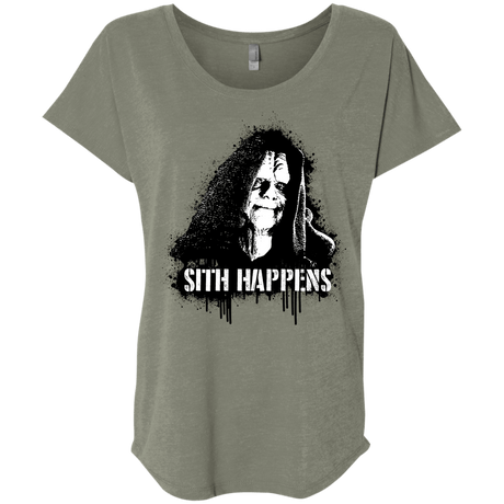 Sith Happens Triblend Dolman Sleeve