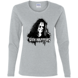 T-Shirts Sport Grey / S Sith Happens Women's Long Sleeve T-Shirt