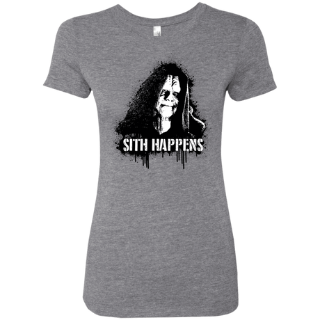 T-Shirts Premium Heather / S Sith Happens Women's Triblend T-Shirt