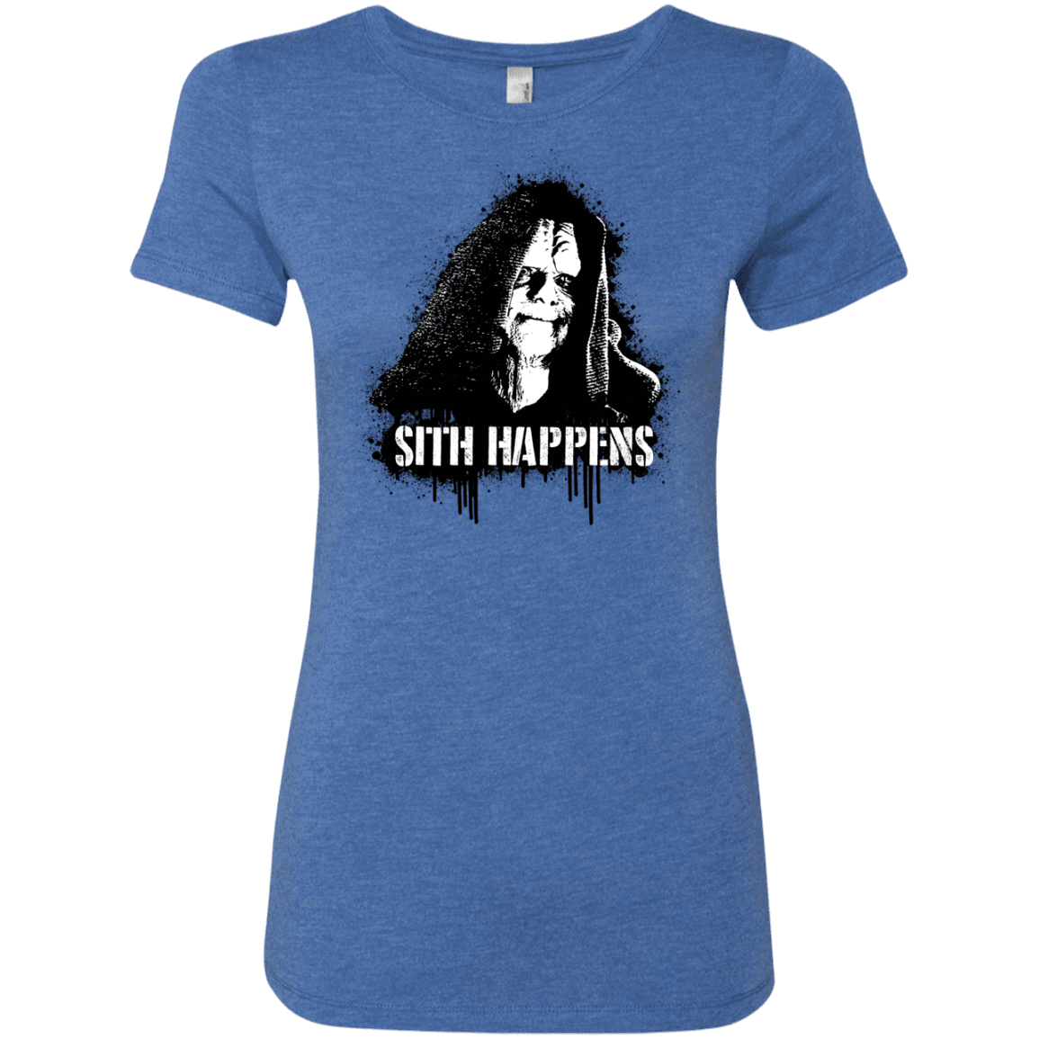 T-Shirts Vintage Royal / S Sith Happens Women's Triblend T-Shirt
