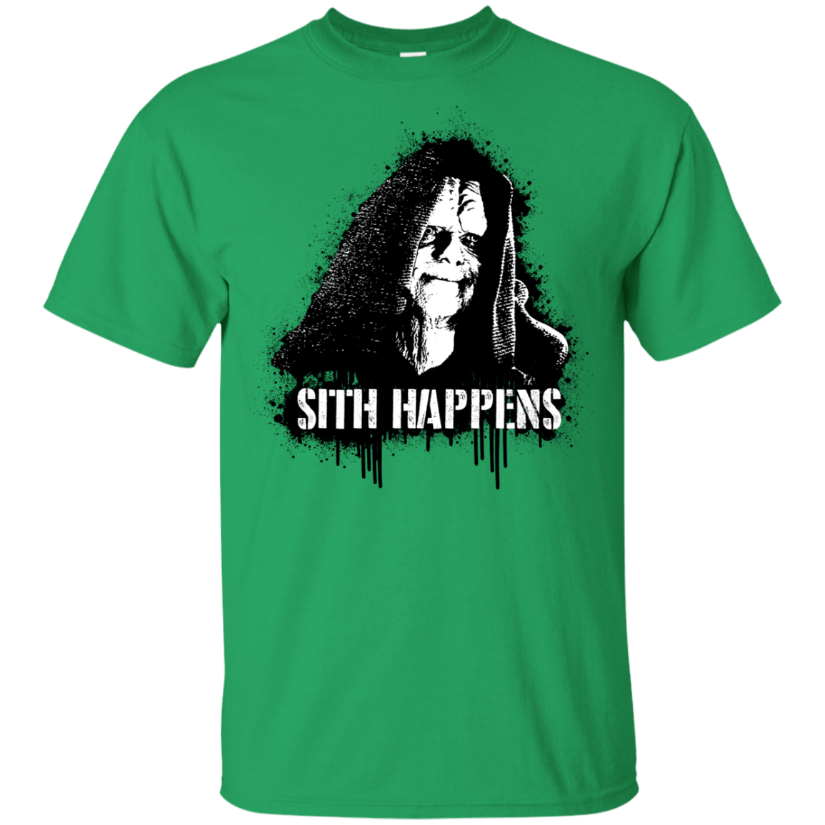 T-Shirts Irish Green / YXS Sith Happens Youth T-Shirt