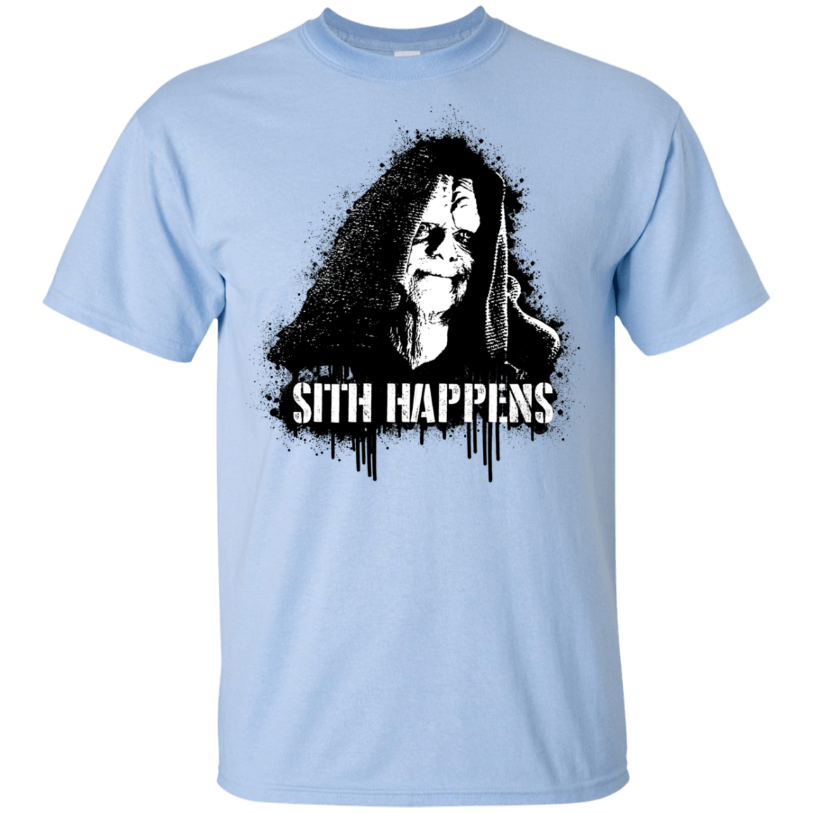 T-Shirts Light Blue / YXS Sith Happens Youth T-Shirt