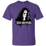 T-Shirts Purple / YXS Sith Happens Youth T-Shirt