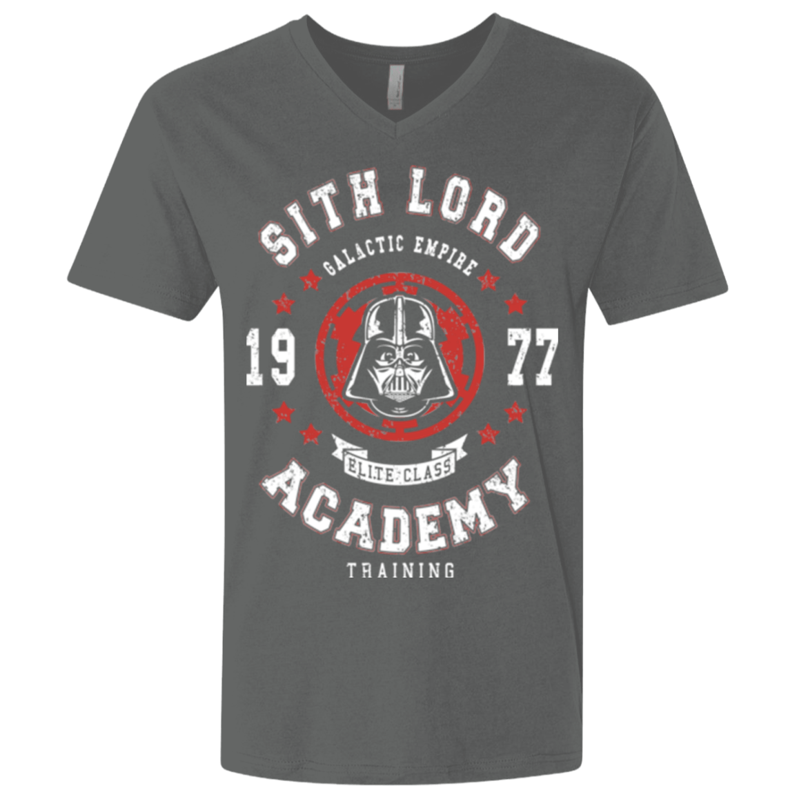 T-Shirts Heavy Metal / X-Small Sith Lord Academy 77 Men's Premium V-Neck