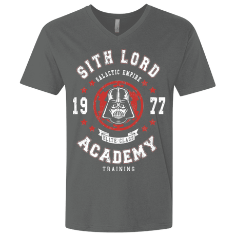T-Shirts Heavy Metal / X-Small Sith Lord Academy 77 Men's Premium V-Neck