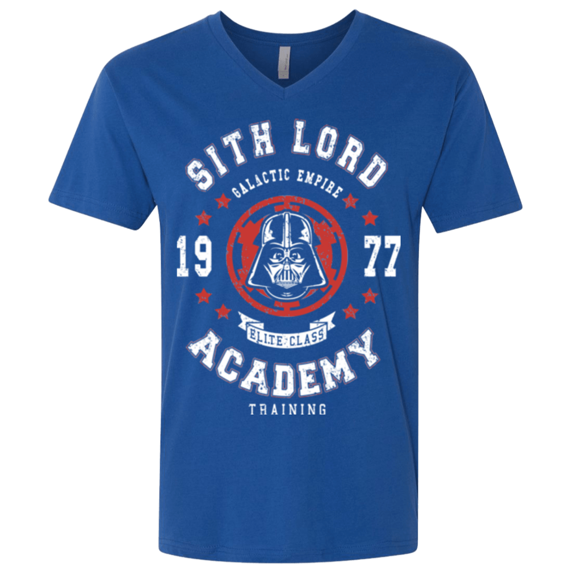 T-Shirts Royal / X-Small Sith Lord Academy 77 Men's Premium V-Neck