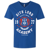 T-Shirts Royal / X-Small Sith Lord Academy 77 Men's Premium V-Neck