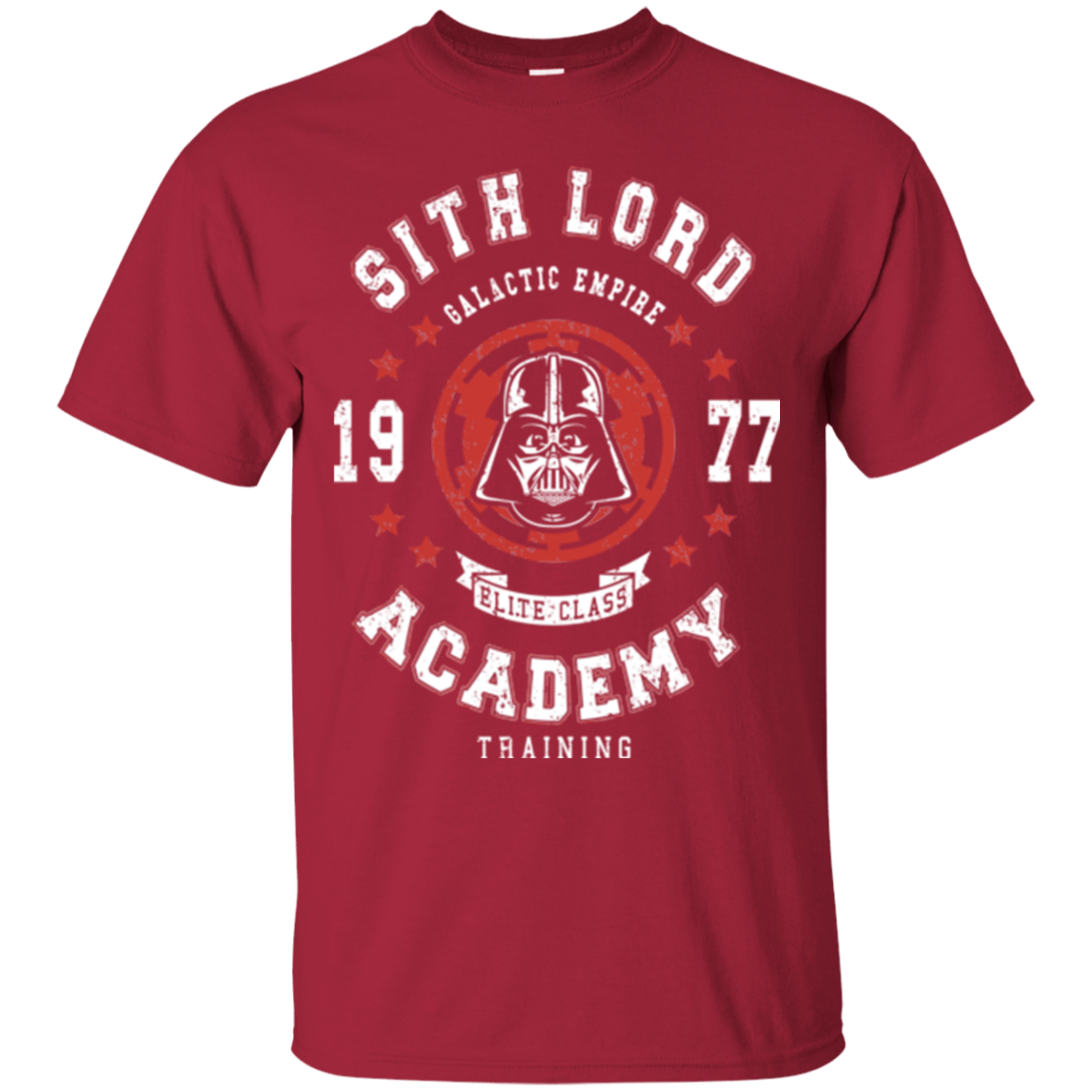 T-Shirts Cardinal / Small Sith Lord Academy 77 T-Shirt