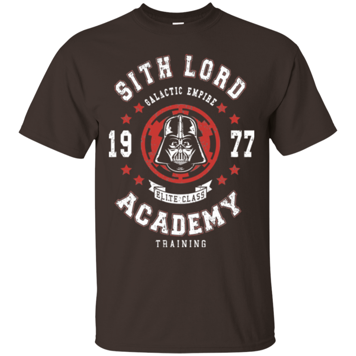 T-Shirts Dark Chocolate / Small Sith Lord Academy 77 T-Shirt