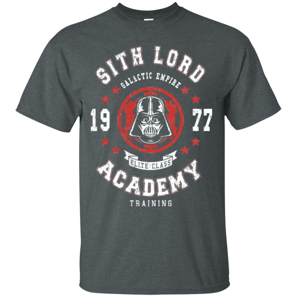 T-Shirts Dark Heather / Small Sith Lord Academy 77 T-Shirt
