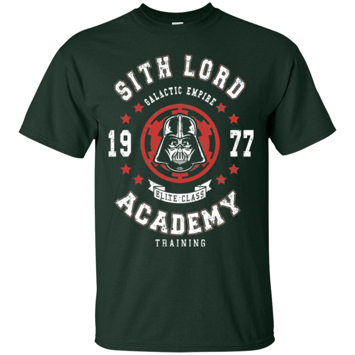 T-Shirts Forest Green / Small Sith Lord Academy 77 T-Shirt