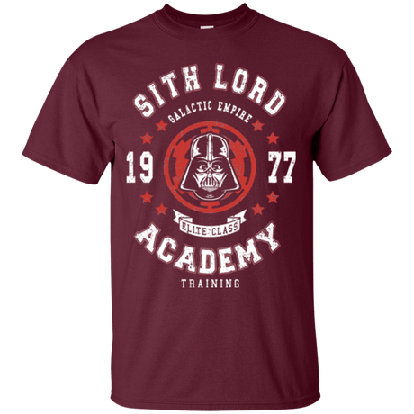 T-Shirts Maroon / Small Sith Lord Academy 77 T-Shirt
