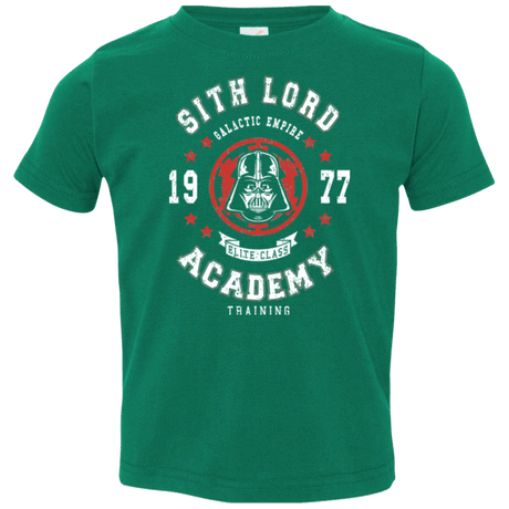 T-Shirts Kelly / 2T Sith Lord Academy 77 Toddler Premium T-Shirt