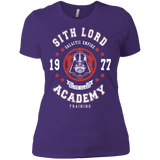 T-Shirts Purple / X-Small Sith Lord Academy 77 Women's Premium T-Shirt