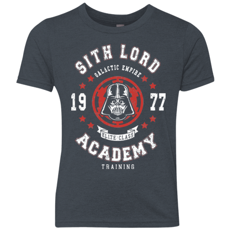 T-Shirts Vintage Navy / YXS Sith Lord Academy 77 Youth Triblend T-Shirt