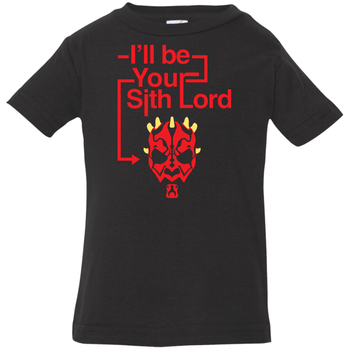 T-Shirts Black / 6 Months Sith Lord Darth Maul Infant Premium T-Shirt
